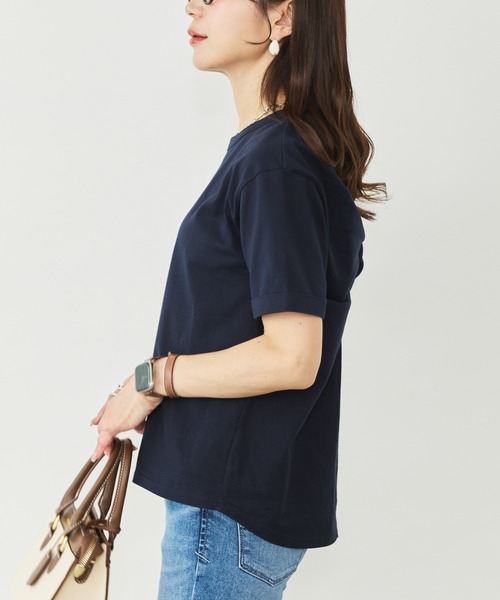 Sirin(シリン)の「バックデザインTシャツ(Tシャツ/カットソー・レディース・ネイビー/ホワイト・FREE)」の9枚目の写真