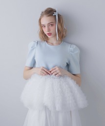 MERAKI（メラキ）の「チュールペプラムトップス（その他トップス）」