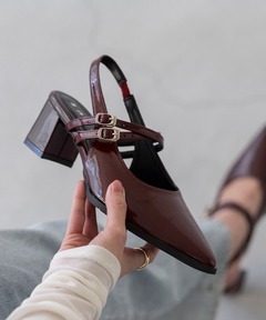 Hoaw.】エナメルポインテッドパンプス（パンプス）｜Whim Gazette