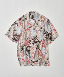 NIPOALOHA | 【NIPOALOHA/二ポアロハ】SILK CUPRO SHORT SLEEVE ALOHA SHIRT〈MAIKO〉(シャツ/ブラウス)