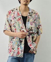 NIPOALOHA | 【NIPOALOHA/二ポアロハ】SILK CUPRO SHORT SLEEVE ALOHA SHIRT〈MAIKO〉(シャツ/ブラウス)