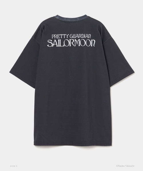 tanakadaisuke/タナカダイスケ】Sailor Moon silhouette T-shirt L