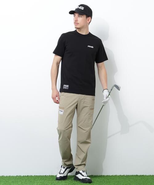PING(ピン)の「【PING APPAREL】PEカノコTシャツ <GOLD> (MENS)(Tシャツ/カットソー・メンズ・ブラック/ホワイト/ベージュ・L/LL/LL1/M/S)」の18枚目の写真