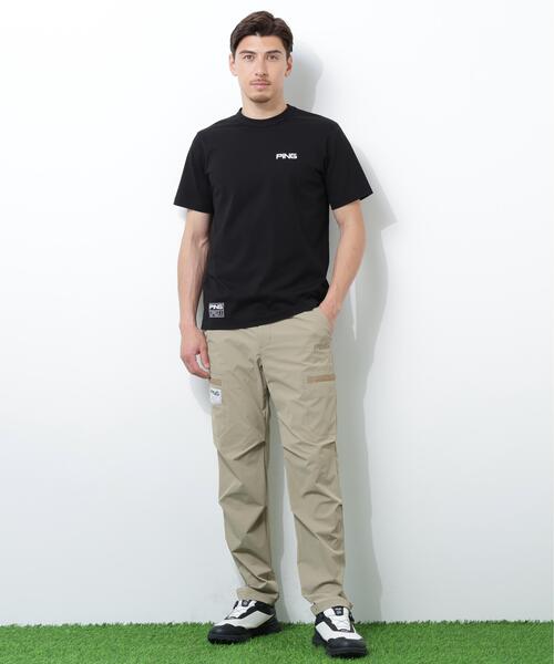 PING(ピン)の「【PING APPAREL】PEカノコTシャツ <GOLD> (MENS)(Tシャツ/カットソー・メンズ・ブラック/ホワイト/ベージュ・L/LL/LL1/M/S)」の19枚目の写真