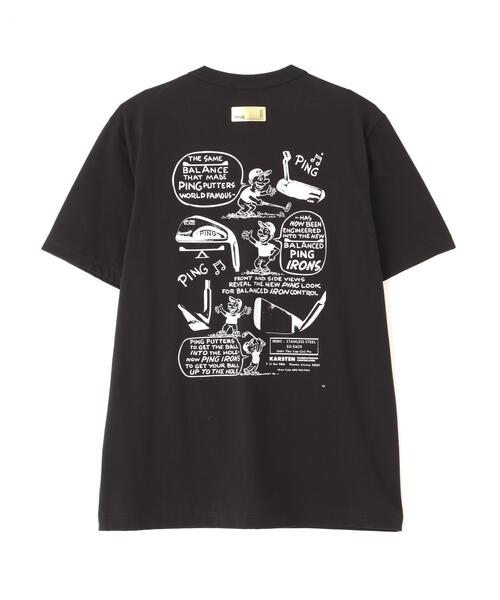 PING(ピン)の「【PING APPAREL】PEカノコTシャツ <GOLD> (MENS)(Tシャツ/カットソー・メンズ・ブラック/ホワイト/ベージュ・L/LL/LL1/M/S)」の21枚目の写真
