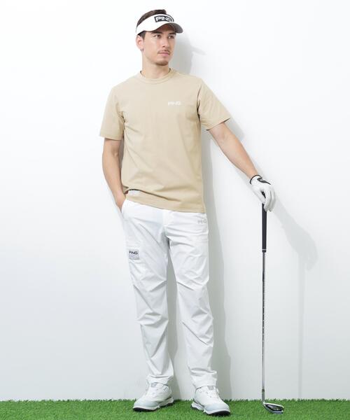 PING(ピン)の「【PING APPAREL】PEカノコTシャツ <GOLD> (MENS)(Tシャツ/カットソー・メンズ・ブラック/ホワイト/ベージュ・L/LL/LL1/M/S)」の12枚目の写真