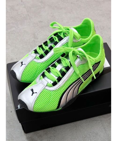 EVRIS(エヴリス)の「【PUMA】H-STREET OG(スニーカー・レディース・ホワイト/ブラック/グリーン・LARGE/MEDIUM)」の3枚目の写真