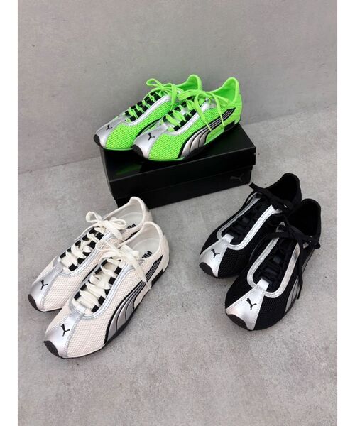 EVRIS(エヴリス)の「【PUMA】H-STREET OG(スニーカー・レディース・ホワイト/ブラック/グリーン・LARGE/MEDIUM)」の4枚目の写真
