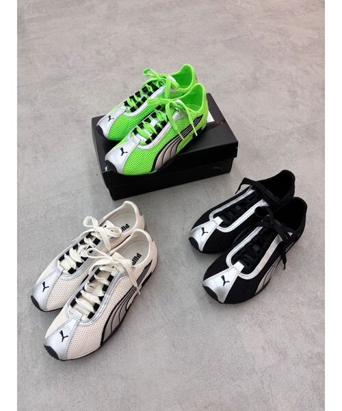 EVRIS(エヴリス)の「【PUMA】H-STREET OG(スニーカー・レディース・ホワイト/ブラック/グリーン・LARGE/MEDIUM)」の5枚目の写真
