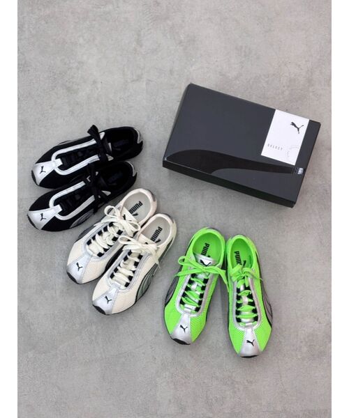 EVRIS(エヴリス)の「【PUMA】H-STREET OG(スニーカー・レディース・ホワイト/ブラック/グリーン・LARGE/MEDIUM)」の6枚目の写真