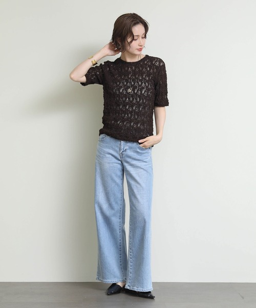 Re Fiina(フィーナ)の「カムイレースカットソー(Tシャツ/カットソー・レディース・ブラウン・FREE)」の2枚目の写真