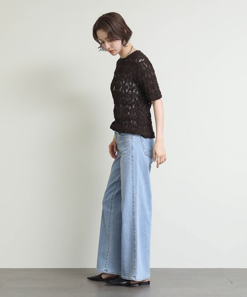 Re Fiina(フィーナ)の「カムイレースカットソー(Tシャツ/カットソー・レディース・ブラウン・FREE)」の3枚目の写真