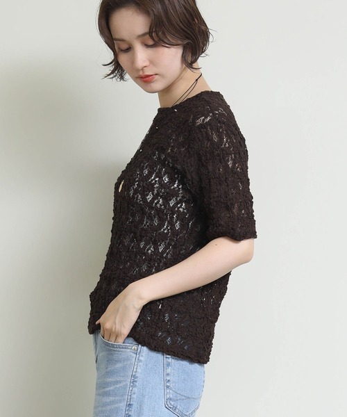 Re Fiina(フィーナ)の「カムイレースカットソー(Tシャツ/カットソー・レディース・ブラウン・FREE)」の7枚目の写真