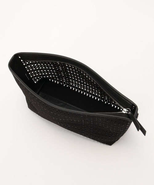 Spick & Span(スピックアンドスパン)の「GIANNI CHIARINI / ジャンニ キアリーニ MASHUP(ショルダーバッグ・レディース・ブラック・FREE)」の19枚目の写真