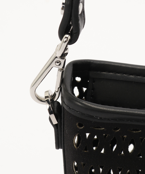 Spick & Span(スピックアンドスパン)の「GIANNI CHIARINI / ジャンニ キアリーニ MASHUP(ショルダーバッグ・レディース・ブラック・FREE)」の2枚目の写真