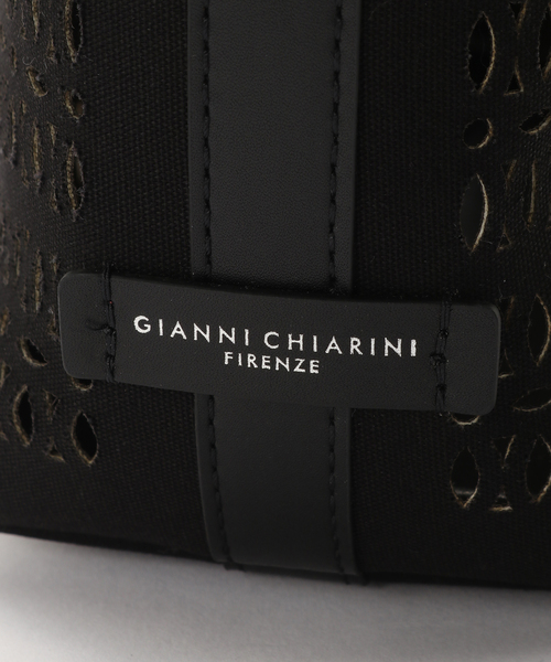 Spick & Span(スピックアンドスパン)の「GIANNI CHIARINI / ジャンニ キアリーニ MASHUP(ショルダーバッグ・レディース・ブラック・FREE)」の6枚目の写真