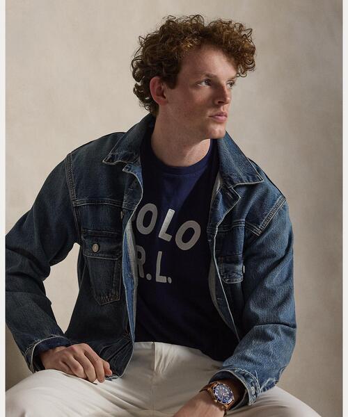 POLO RALPH LAUREN（ポロ ラルフ ローレン）の「クラシック フィット ロゴ ジャージー Tシャツ（Tシャツ/カットソー・メンズ・ネイビー系1・L/M/S/XL/XS/XXL）」の7枚目の写真