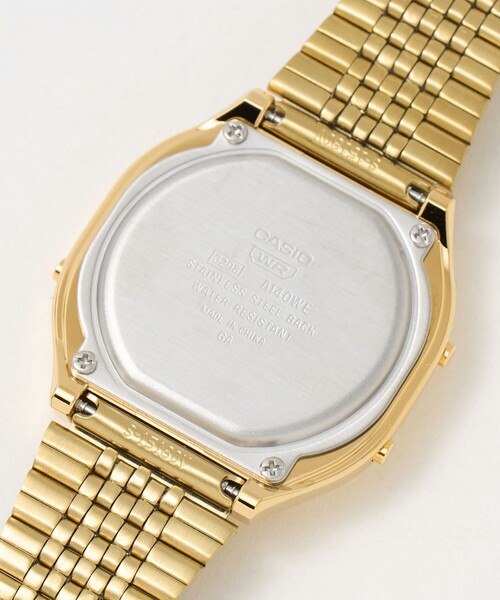 CASIO(カシオ)の「<CASIO>A140WEG-9AJF 腕時計(デジタル腕時計・メンズ・ゴールド・FREE)」の7枚目の写真