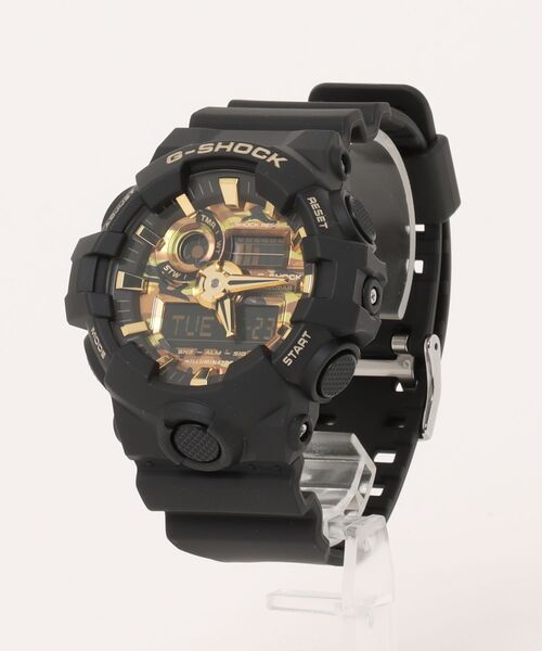 G-SHOCK(ジーショック)の「G-SHOCK/ジーショック 腕時計 "BOLD CAMO SERIES, CAMO AND GOLD" GA-700CF-1AJF(アナログ腕時計・メンズ・ブラック・FREE)」の8枚目の写真