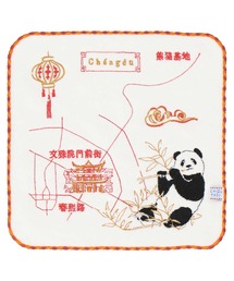 CHIZUTABI（チズタビ）の「刺繍タオルハンカチ CHIZU柄（ハンカチ/ハンドタオル）」