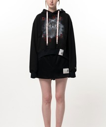 Cat Printed Hoodie