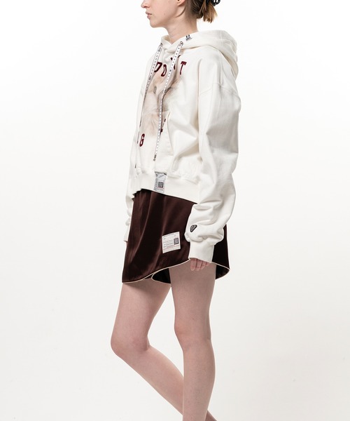 Maison MIHARA YASUHIRO（メゾンミハラヤスヒロ）の「Cat Printed Hoodie（パーカー・レディース・グレー/ホワイト/ブラック・36/38/40）」の6枚目の写真