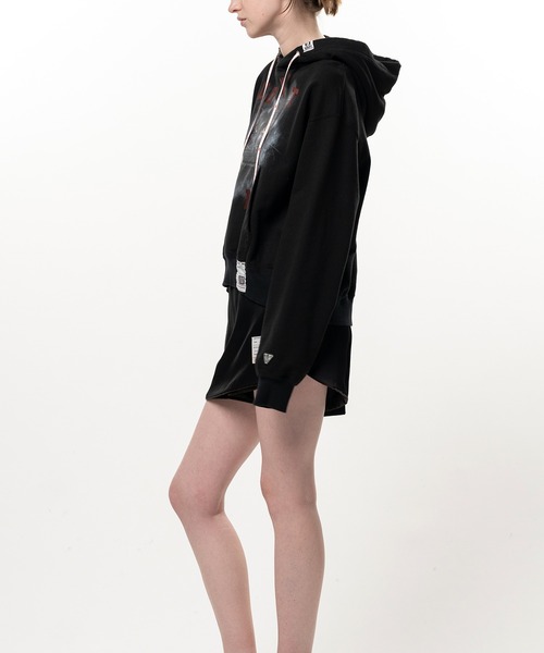 Maison MIHARA YASUHIRO（メゾンミハラヤスヒロ）の「Cat Printed Hoodie（パーカー・レディース・グレー/ホワイト/ブラック・36/38/40）」の12枚目の写真