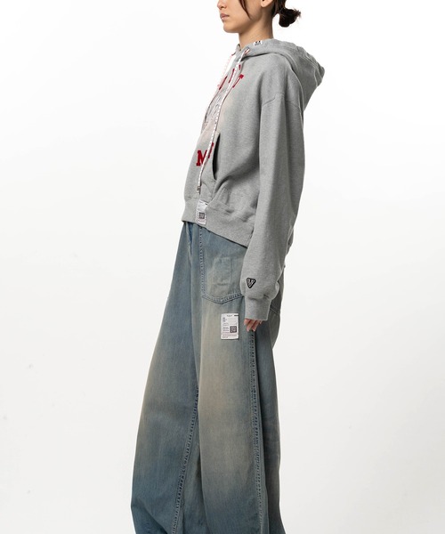 Maison MIHARA YASUHIRO（メゾンミハラヤスヒロ）の「Cat Printed Hoodie（パーカー・レディース・グレー/ホワイト/ブラック・36/38/40）」の18枚目の写真