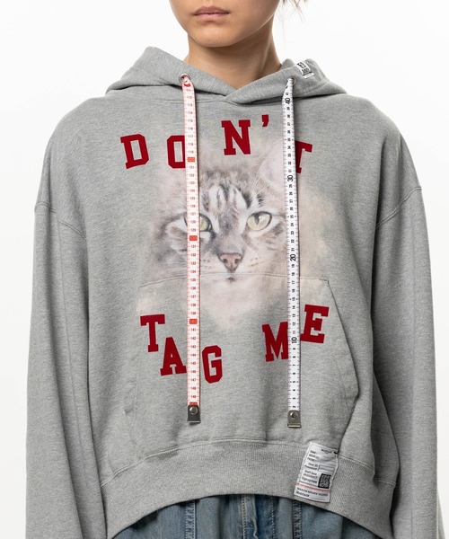 Maison MIHARA YASUHIRO（メゾンミハラヤスヒロ）の「Cat Printed Hoodie（パーカー・レディース・グレー/ホワイト/ブラック・36/38/40）」の20枚目の写真
