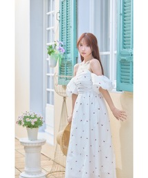 MISTREASS（ミストレアス）の「Sweet Balloon Sleeve Dress（ワンピース）」