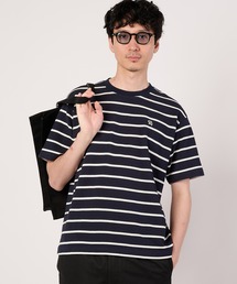 Arnold Palmer | カノコボーダー クルーネック Tシャツ(Tシャツ/カットソー)