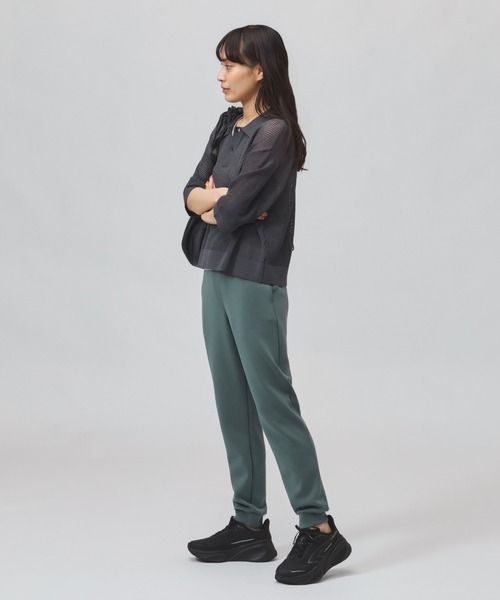TIGORA(ティゴラ)の「ティゴラソフト TIGORA SOFT スウェットジョガーパンツ(スウェットパンツ・レディース・グリーン/ライトベージュ/チャコールグレー・L/M/S/XL)」の8枚目の写真