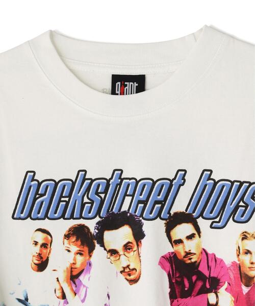 giant Vintage(ジャイアントヴィンテージ)の「Giant Vintage/ジャイアント ヴィンテージ/BACKSTREET BOYS I WANT(Tシャツ/カットソー・メンズ・ホワイト・S/M/L)」の3枚目の写真
