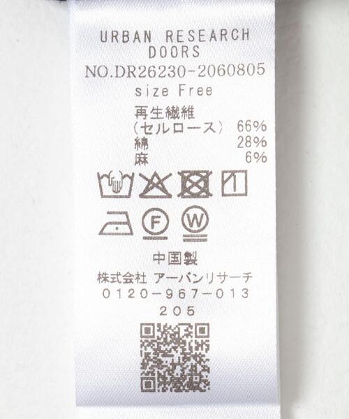 URBAN RESEARCH DOORS(アーバンリサーチドアーズ)の「フロントタックノースリーブワンピース(ワンピース・レディース・ネイビー/グリーン/マスタード・FREE)」の15枚目の写真