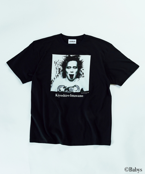 【レア・貴重・入手困難】忌野清志郎 本人直筆画 Tシャツ 非売品　Sサイズ 忌野清志郎 × 操上和美 × JOURNAL STANDARD プリント Tシャツ（Tシャツ