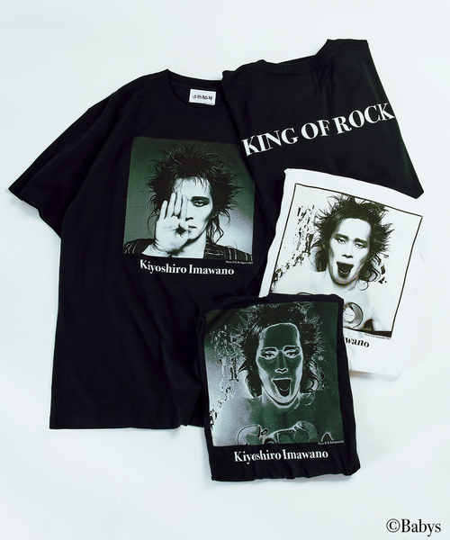 JOURNAL STANDARD(ジャーナルスタンダード)の「忌野清志郎 × 操上和美 × JOURNAL STANDARD プリント Tシャツ(Tシャツ/カットソー・メンズ・ホワイト系その他/ブラック系その他/ブラック/ホワイト/ブラックミックス/ホワイト×ホワイト・SMALL/LARGE/MEDIUM/X-LARGE)」の7枚目の写真