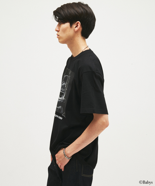JOURNAL STANDARD(ジャーナルスタンダード)の「忌野清志郎 × 操上和美 × JOURNAL STANDARD プリント Tシャツ(Tシャツ/カットソー・メンズ・ホワイト系その他/ブラック系その他/ブラック/ホワイト/ブラックミックス/ホワイト×ホワイト・SMALL/LARGE/MEDIUM/X-LARGE)」の19枚目の写真