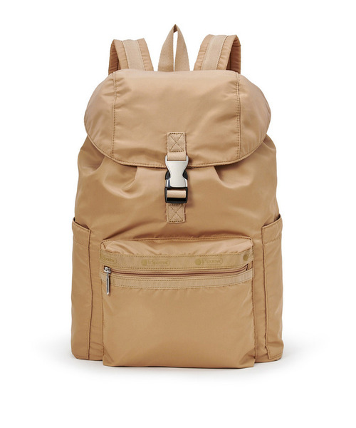 LeSportsac(レスポートサック)の「【LeSportsac×Megumi Kanzaki】SMART FLAP BACKPACK2 アップルジンジャー(バックパック/リュック・レディース・ベージュ・FREE)」の4枚目の写真