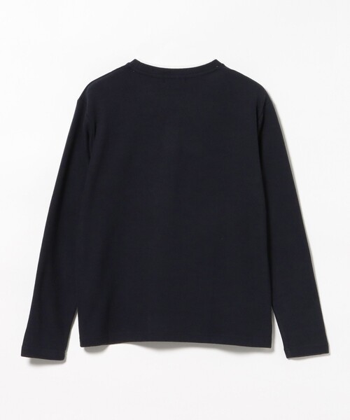 BEAMS HEART(ビームスハート)の「フェイクレイヤード ダブルフェイス カットソー(Tシャツ/カットソー・メンズ・ブラック/グレー/ネイビー・M/S/L/XL)」の15枚目の写真