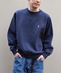 Gymphlex/ジムフレックス スウィングスリーブクルーネックプルオーバースウェット SWING SLEEVE CREW P.O. SWEAT GY-C0292 TCF(メンズ)