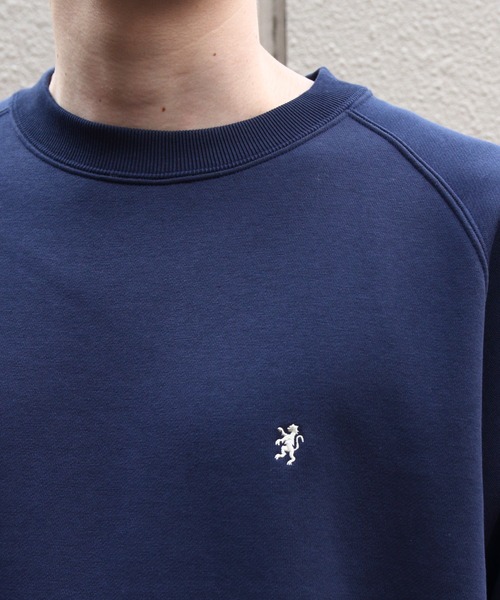 GYMPHLEX(ジムフレックス)の「Gymphlex/ジムフレックス スウィングスリーブクルーネックプルオーバースウェット SWING SLEEVE CREW P.O. SWEAT GY-C0292 TCF(メンズ)(スウェット・メンズ・チャコールグレー/ネイビー/トップグレー/アイボリー・M/L)」の7枚目の写真