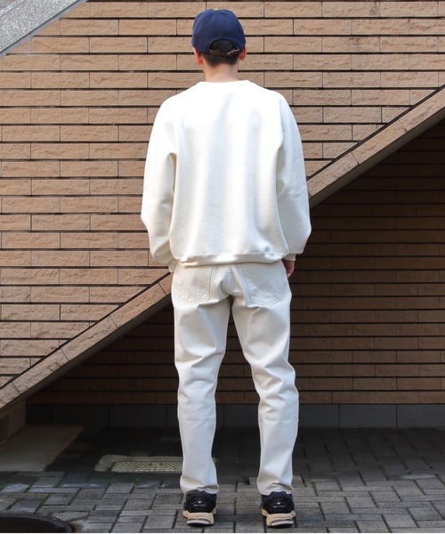 GYMPHLEX(ジムフレックス)の「Gymphlex/ジムフレックス スウィングスリーブクルーネックプルオーバースウェット SWING SLEEVE CREW P.O. SWEAT GY-C0292 TCF(メンズ)(スウェット・メンズ・チャコールグレー/ネイビー/トップグレー/アイボリー・M/L)」の17枚目の写真