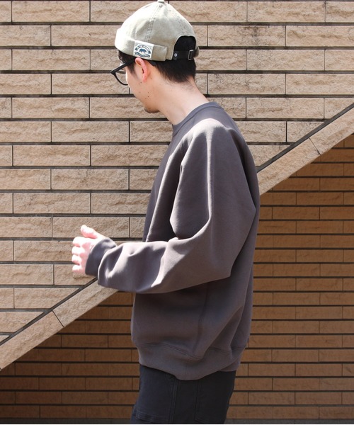 GYMPHLEX(ジムフレックス)の「Gymphlex/ジムフレックス スウィングスリーブクルーネックプルオーバースウェット SWING SLEEVE CREW P.O. SWEAT GY-C0292 TCF(メンズ)(スウェット・メンズ・チャコールグレー/ネイビー/トップグレー/アイボリー・M/L)」の21枚目の写真