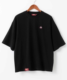 メルクロンドン 刺繍ロゴ ボックスシルエットTシャツ 日本規格