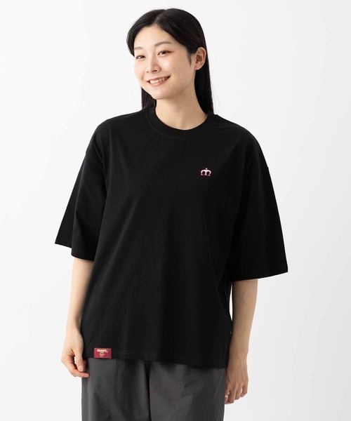 merc london(メルクロンドン)の「メルクロンドン 刺繍ロゴ ボックスシルエットTシャツ 日本規格(Tシャツ/カットソー・メンズ・ブラック系1/ネイビー/ブラック系2/杢グレー/ホワイト系2/ホワイト系1・LARGE/MEDIUM)」の21枚目の写真