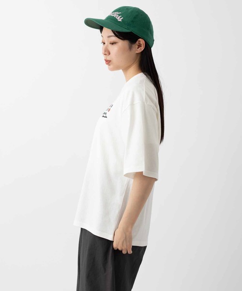 merc london(メルクロンドン)の「メルクロンドン 刺繍ロゴ ボックスシルエットTシャツ 日本規格(Tシャツ/カットソー・メンズ・ブラック系1/ネイビー/ブラック系2/杢グレー/ホワイト系2/ホワイト系1・LARGE/MEDIUM)」の17枚目の写真
