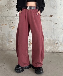 PAGEBOY | コクーンタックスウェットパンツ【ドローコード付き/シルエット変化可能】(スウェットパンツ)