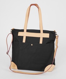 OXA（オグザ）の「キャンバス×PUコンビ2WAYトートバッグ ショルダーバッグ OXA（トートバッグ）」