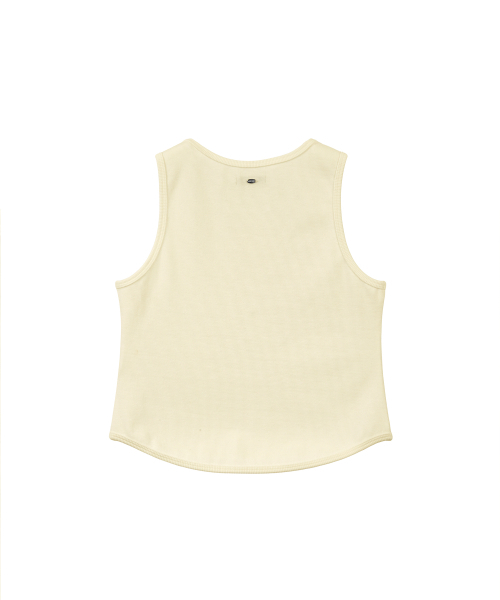 LOTSYOU（ロッツユー）の「lotsyou_Basic Sleeveless Yellow（Tシャツ/カットソー・レディース・その他・ONESIZE）」の3枚目の写真