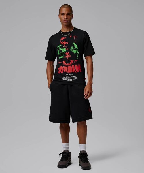 JORDAN BRAND(ジョーダンブランド)の「ジョーダン ブルックリン メンズ Tシャツ / Jordan Brooklyn Men's T-Shirt IO0021-010 Black(Tシャツ/カットソー・メンズ・ブラック・XL/2XL/L/M/S)」の6枚目の写真